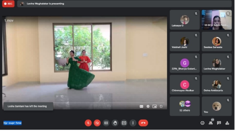 Photo 2 Students performing Ganesh Vandana